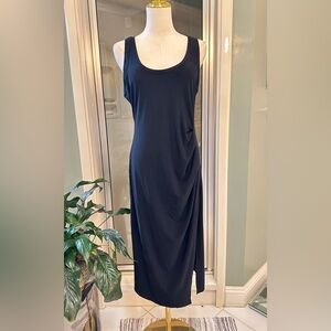 Elegant Black Sleeveless Maxi Dress